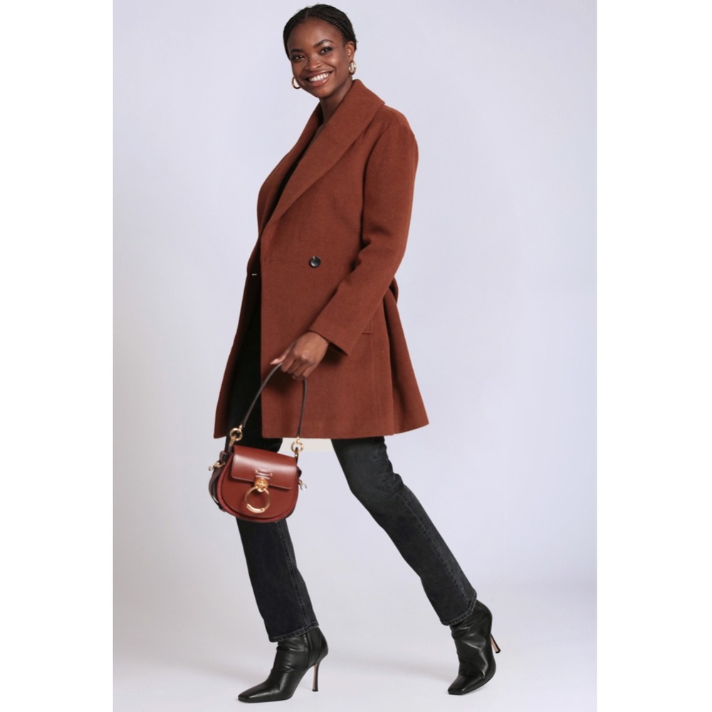 Avec Les Filles Rust Coat - Picture 3 of 7